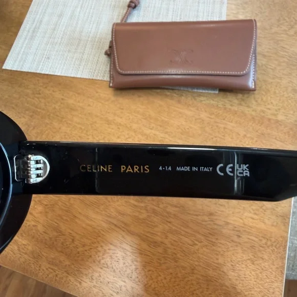 Celine Triomphe Black Sunglasses - Picture 11 of 12